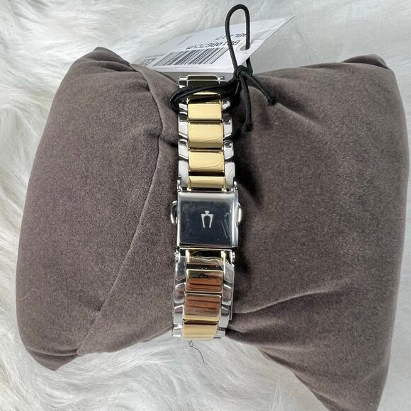 New Women’s Bulova Two Tone Stainless Steel Watch - 98L217 - Picture 4 of 4